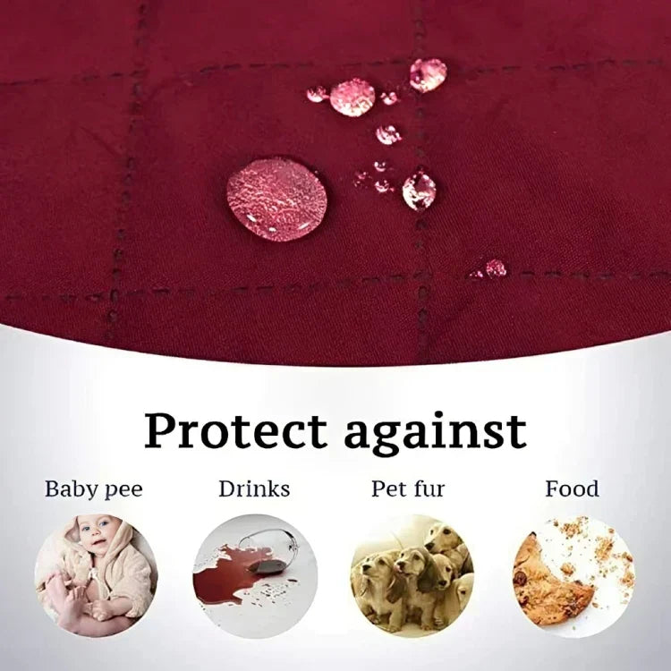 100% Waterproof Quilted Sofa Covers-Mehron