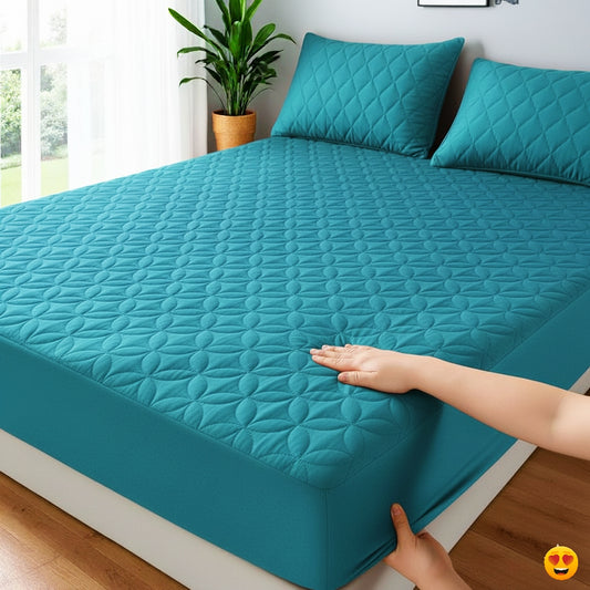 100% Waterproof Quilted Mattress Protector