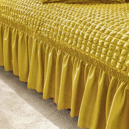 Turkish Bubble Sofa Covers-Yellow