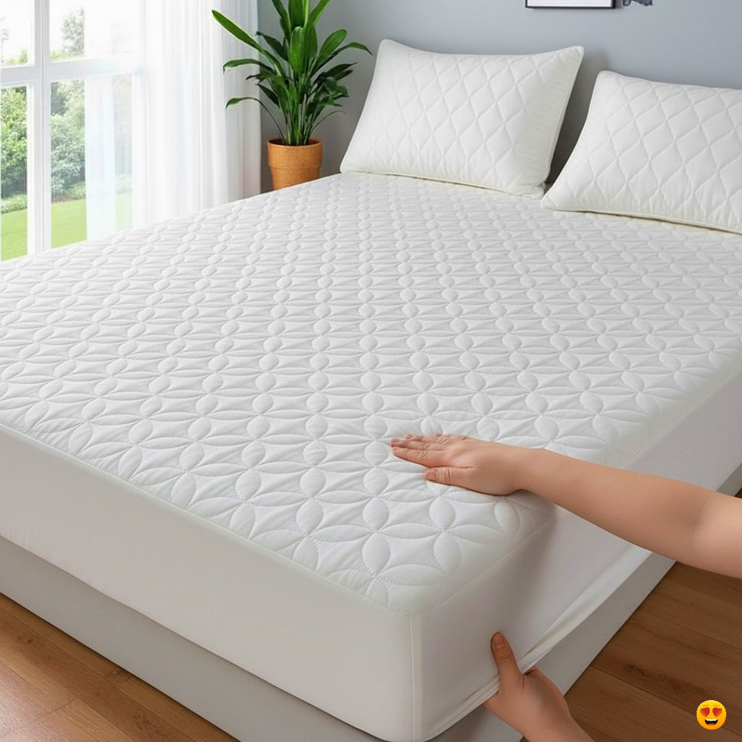 100% Waterproof Quilted Mattress Protector