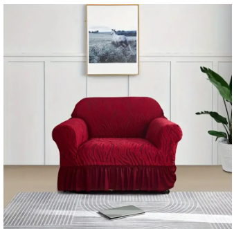 Velvet Stuff Zebra Style Sofa Cover-Mehron