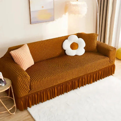 Turkish Bubble Sofa Covers-Copper