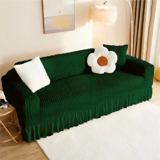 Turkish Bubble Sofa Covers-Green