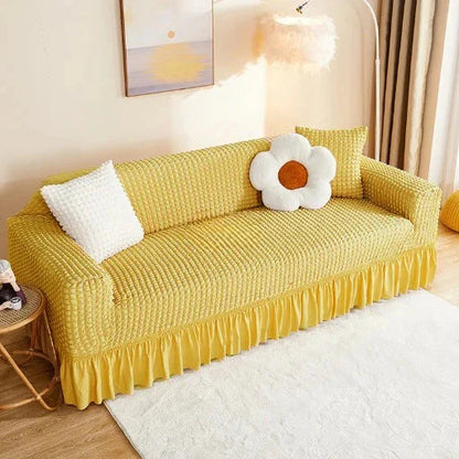 Turkish Bubble Sofa Covers-Yellow