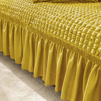Turkish Bubble Sofa Covers-Yellow